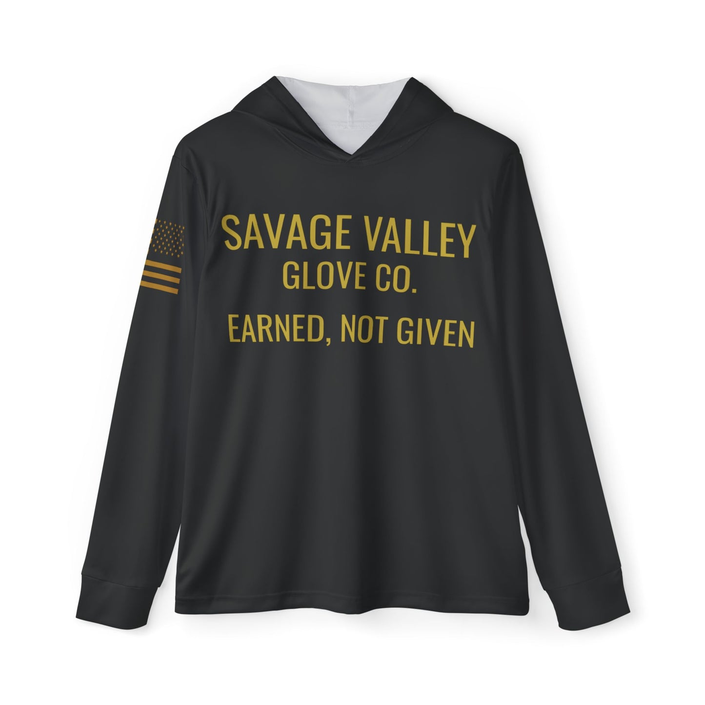 Savage Valley Sports Hoodie - Earned Not Given - Men's Active Wear